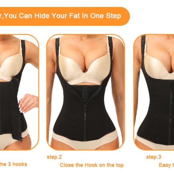Simiya Waist Trainer Vest - Picture 2 of 7